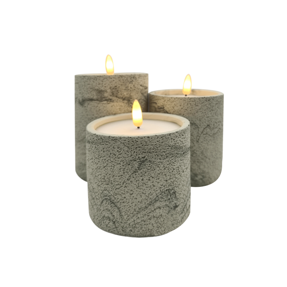 Led 3D elektronisch vet Pilar Cement betonkaars