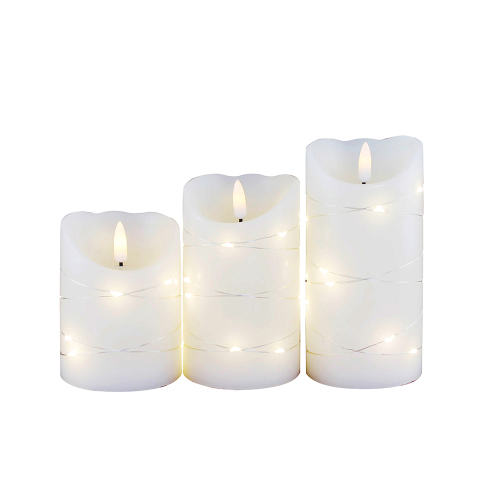 Multifunctionele LED -timer kaars